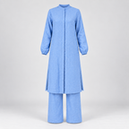 Semâ kadın umre takımı, açık mavi – ürün görseli