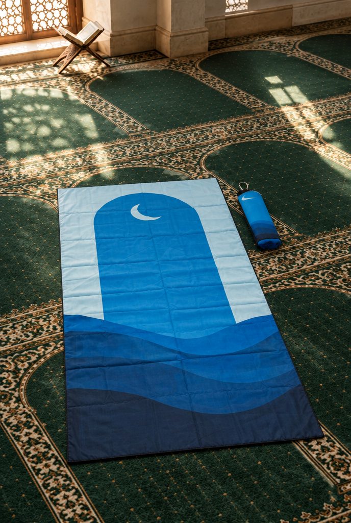 Seyahat seccadesi – Mavi